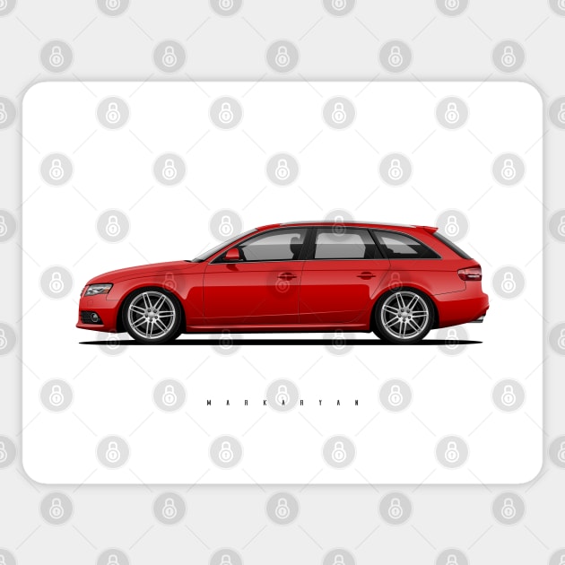 A4 Avant Sticker by Markaryan